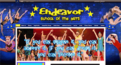 Desktop Screenshot of danceendeavor.com